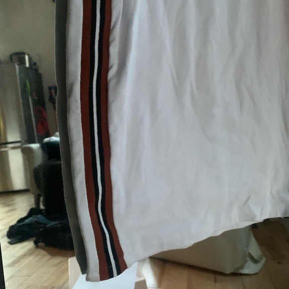 KOOKAI short white side stripped dress XS - Picture 2 of 5